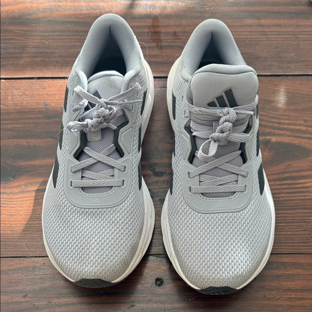 Adidas Light Gray Athletic Sneakers